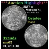 *Highlight* 1887-s Morgan Dollar $1 ms65 SEGS (fc)