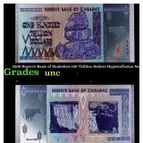 2008 Reserve Bank of Zimbabwe 100 Trillion Dollars