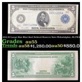 1914 $5 Large Size Blue Seal Federal Reserve Note