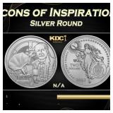 2023 Niue 1 oz Silver Icons of Inspiration: Thomas