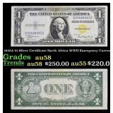 1935A $1 Silver Certificate North Africa WWII Emer