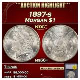 1897-s Morgan Dollar $1 ms66+ SEGS