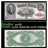 1917 $2 Large Size Legal Tender Note Thomas Jeffer