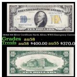 1934A $10 Silver Certificate North Africa WWII Eme