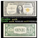 1935A $1 Silver Certificate North Africa WWII Emer