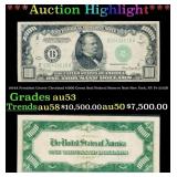 1934A President Grover Cleveland $1000 Green Seal