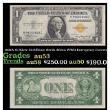 1935A $1 Silver Certificate North Africa WWII Emer