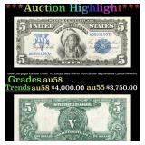 1899 Oncpapa Indian Chief  $5 Large Size Silver Ce