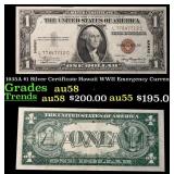 1935A $1 Silver Certificate Hawaii WWII Emergency