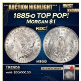 1885-o Morgan Dollar TOP POP! $1 ms68 SEGS