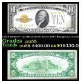 1934A $10 Silver Certificate North Africa WWII Eme
