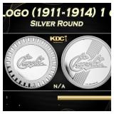 Chevrolet Original Logo (1911-1914) 1 oz .999 Silv