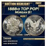 IS 1888-o Morgan Dollar TOP POP! $1 ms66+ DMPL SEG