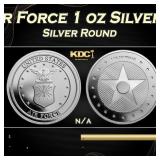 U.S. Air Force 1 oz Silver Coin