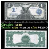 1899 "Black Eagle" $1 large size Silver Certificat