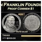 2006-P Ben Franklin Founding Father Proof Modern C