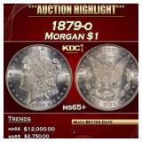 IE 1879-o Morgan Dollar $1 ms65+ SEGS