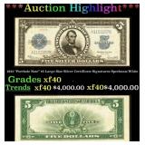 1923 "Porthole Note" $5 Large Size Silver Certific