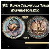 IO PCGS 1951 Proof Washington Quarter Silver Color
