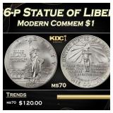 1986-p Statue of Liberty Modern Commem Dollar $1 m