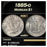 IE 1885-o Morgan Dollar $1 ms66+ SEGS