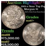 *Highlight* 1901-o Morgan Dollar Near Top Pop! $1