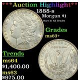 *Highlight* 1888-s Morgan Dollar $1 Select+ Unc US