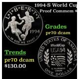 1994-S World Cup Proof Modern Commem Dollar $1 pr7