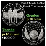 2004-P Lewis & Clark Proof Modern Commem Dollar $1