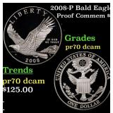 2008-P Bald Eagle Proof Modern Commem Dollar $1 pr