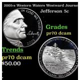 2005-s Western Waters Proof Jefferson Nickel Westw