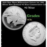 2021 Star Wars Millennium Falcon 1oz .999 Silver N