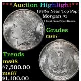 *Highlight* 1882-s Morgan Dollar Near Top Pop! $1