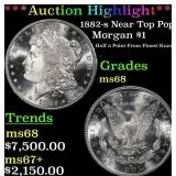 *Highlight* 1882-s Morgan Dollar Near Top Pop! $1