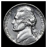 1964-p Jefferson Nickel 5c Grades GEM+ Unc