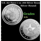 U.S. Air Force 1 oz .999 Silver Round