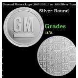 General Motors Logo (1967-2021) 1 oz .999 Silver R