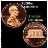 2006-s Proof Lincoln Cent 1c Grades GEM++ Proof De