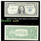 1957A $1 Blue Seal Silver Certificate Grades Choic