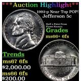 ***Auction Highlight*** 1992-p Jefferson Nickel Ne