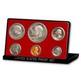 1977 United States Mint Proof Set 6 Coins