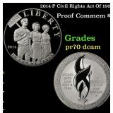 2014-P Civil Rights Act Of 1964 Proof Modern Comme