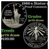 1986-s Statue of LiberTy Proof Modern Commem Dolla