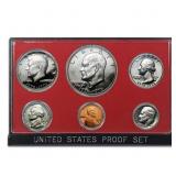 1976 United States Mint Proof Set 6 Coins
