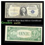 1935F $1 Blue Seal Silver Certificate Grades Choic