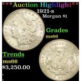 *Highlight* 1921-s Morgan Dollar $1 ms66 SEGS (fc)