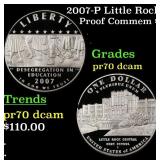 2007-P Little Rock Proof Modern Commem Dollar $1 p