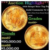 *Highlight* 1926 Sesqui Gold Commem Near Top Pop!