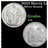 2023 Sierra Leone 1 oz Silver King Tut Reverse Cam