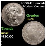 2009-P Lincoln Bicentennial Modern Commem Dollar $